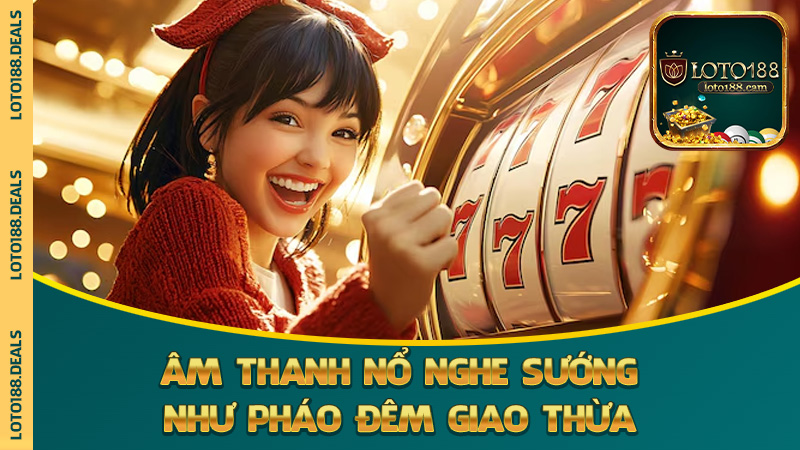 Âm thanh nổ nghe sướng như pháo đêm giao thừa